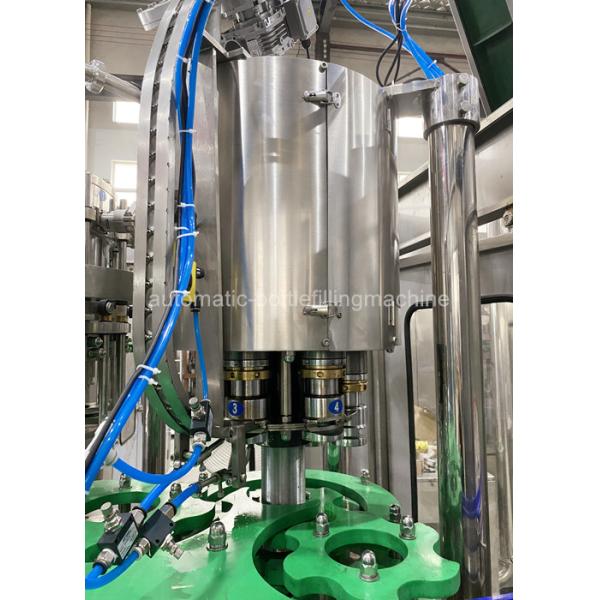 Beer 8000BPH Glass Bottle Filling Machine With Crown Cap