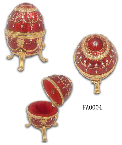 Easter Egg Jewelry Box Easter egg Jewelry Box