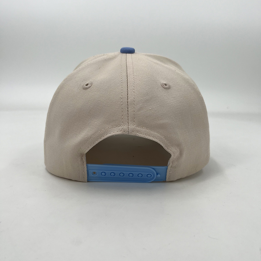 Custom 5 Panel Caps Curved Brim Structured Baseball Cap Custom Embroidery