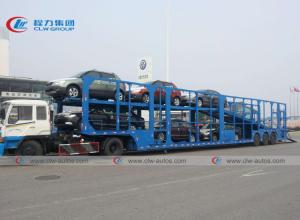 China 2 / 3 Axle Semi Truck Trailers For SUV Transport on sale