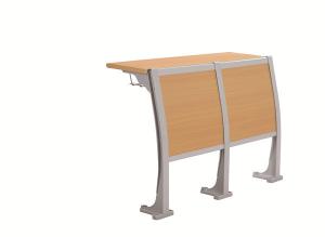 Quality 15mm Plywood Board Multi Rows Lecture Hall Chair With Desk for sale