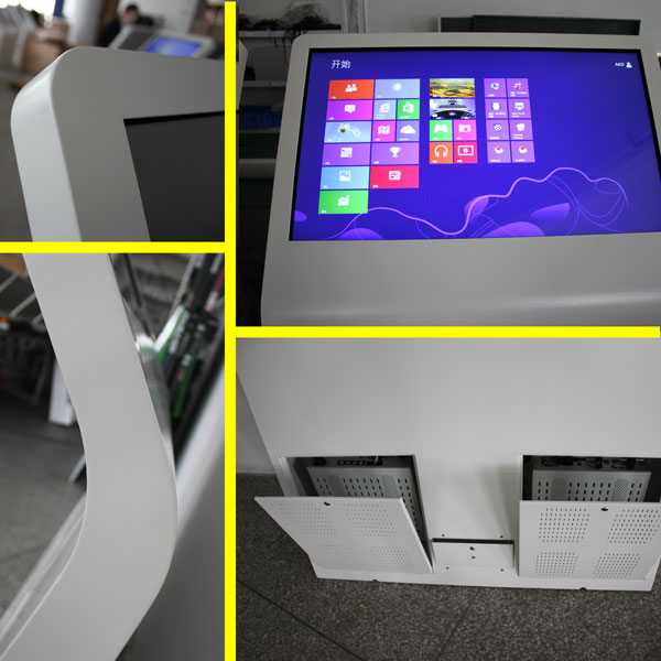 Smart 43" Multi Touch Digital Signage Interactive Kiosk Totem For Shopping Mall