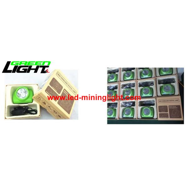 6.8Ah Cordless Mining Lights Impact - Resistant With OLED Screen USB Charger