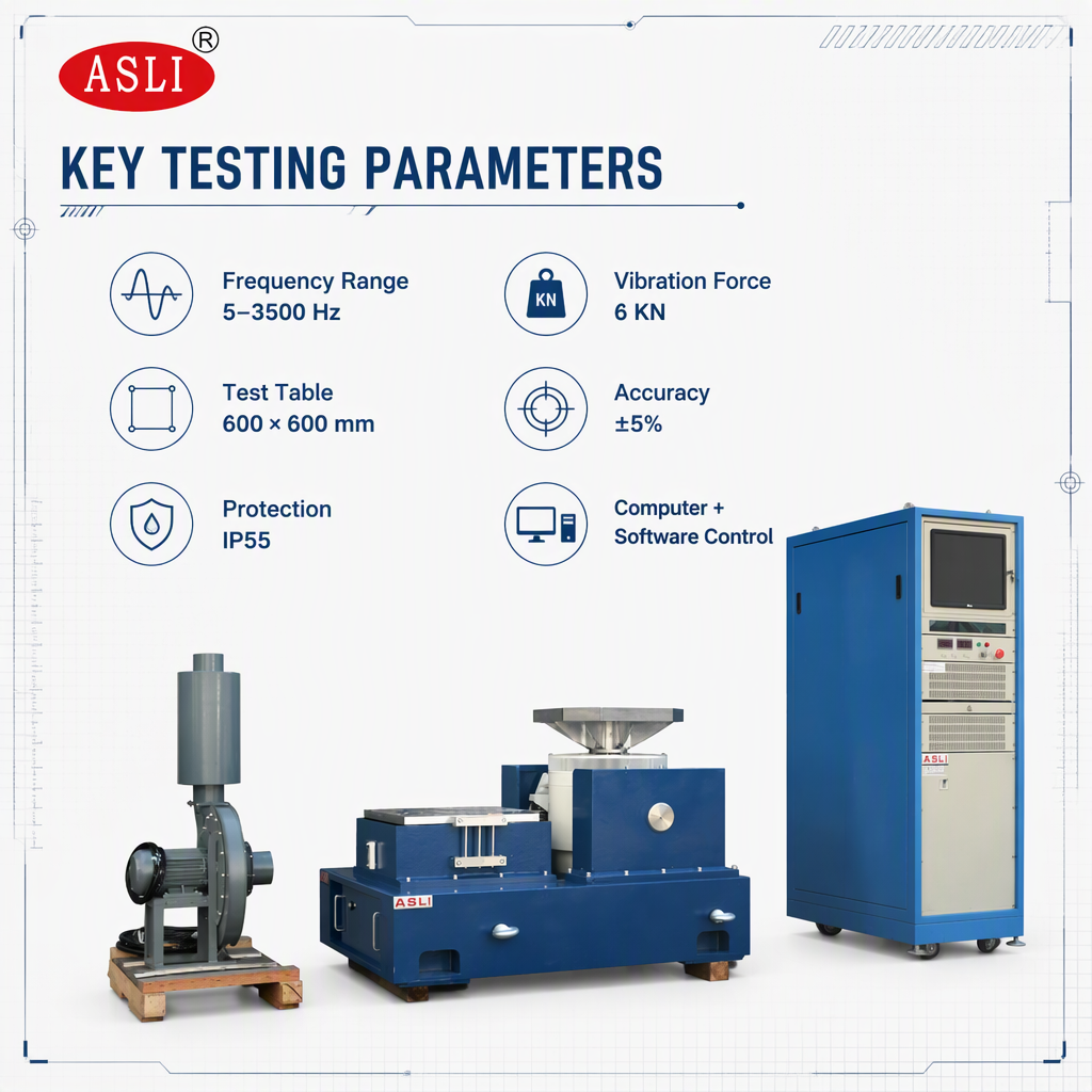Vibration Tester Detailed Specifications