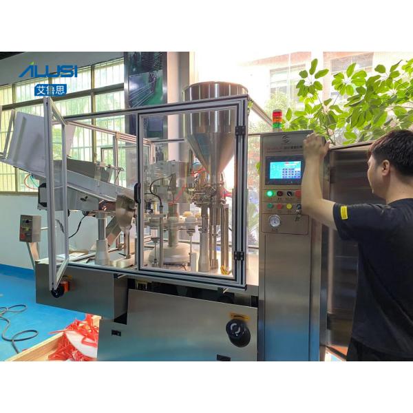 Automatic Plastic Toothpaste Cosmetic Cream Lipgloss Ointment Small Honey Dressing Soft Tube Filling and Sealing Machine