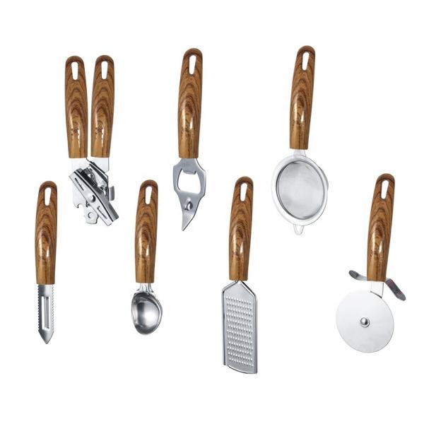 Durable BBQ Tools Set 210 Degree High Temperature Kitchen Utensils
