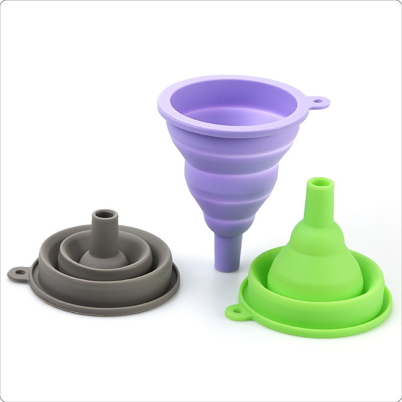 Buy cheap Bulk Silicone Folded Funnel | Food Grade Collapsible Funnel Wholesale from wholesalers