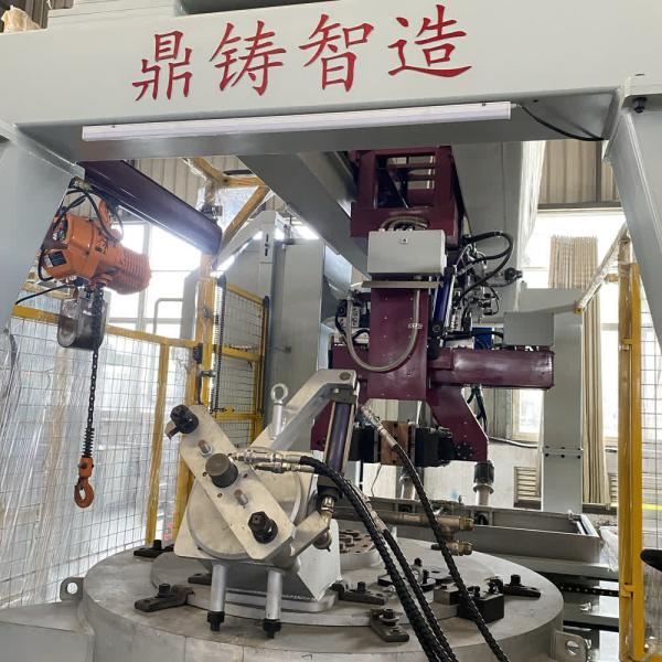 Automated Brass Low Pressure Casting Machine For Faucet Casting