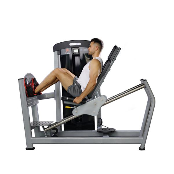 Medium Load Strength Training Seated Leg Press Machine with Pin Load Selection Weights
