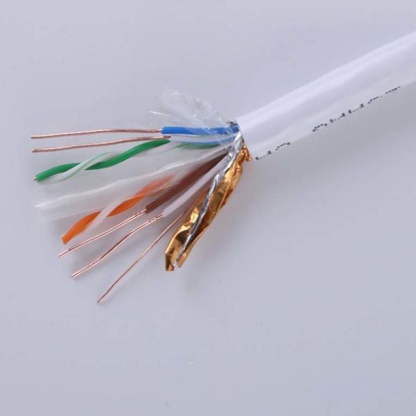 FTP CAT6 Lan Cable Outdoor 4pair Copper PVC Jacket Outdoor Lan Cable Cat6