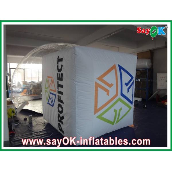 Party Oxford Cloth Custom Inflatable Products , Advertsing Inflatable Cube