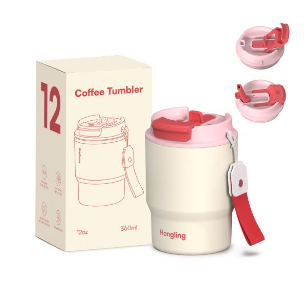 Customized Cross-border Foreign Trade Insulated Flask Coffee Cups Double Drinking Drinkware Tether Water Tumbler Travel Portable Insulated Cups