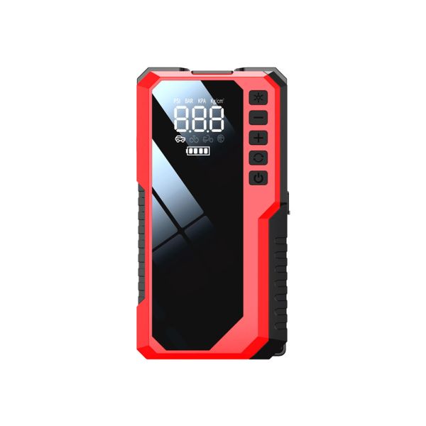 Car Battery Charger Car Jump Starter Pack Multi Function Air Compressor Jump Starter 6400mAh 8000mAh 12V