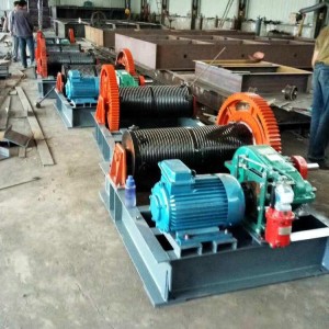 Conveying Hoisting Machine Lifting Well Sinking Winch Large Load Variation