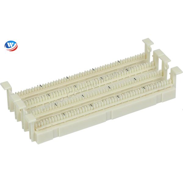PC Meterial 110 Wiring Blocks Without Leg Cream White 100 Pair