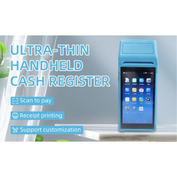 Android Touch Screen POS Machine with Blue Tooth Handheld PDA Barcode Scanner and SDK