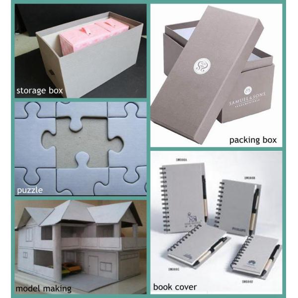 800gsm Book Liner Board Grey Solid Board Sheet For Carton Making