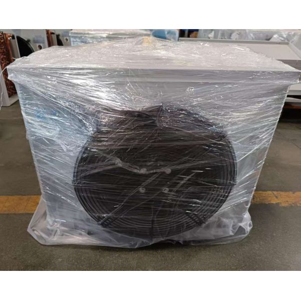 Small cold room evaporator unit showing compact design and professional construction