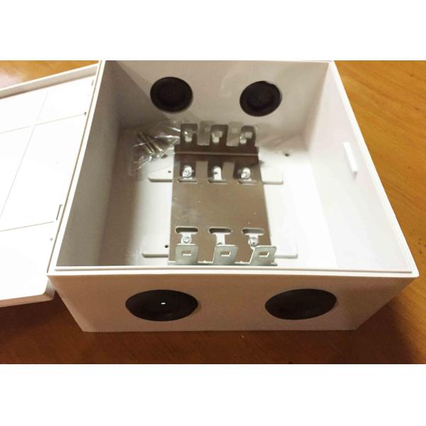 Key Lock Cable Distribution Box 30 Pair Indoor Distribution Box With Back Mount Frame