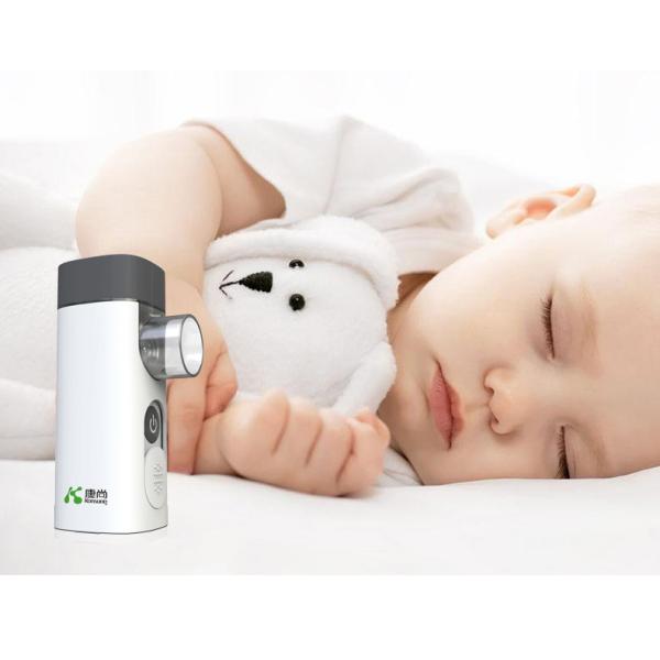 NebWell Q1 handheld rechargeable mesh nebulizer with mini inhaler machine
