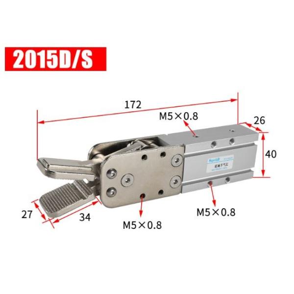 Runner Clip Type Industrial Robot Parts 3Kg Payloading ISO Certification