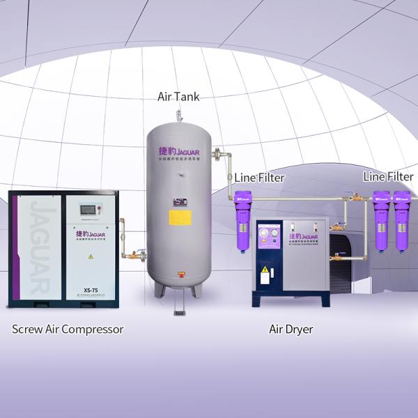 Experience Compressed Air with Our Industrial PM Variable Speed Drive Screw Compressor