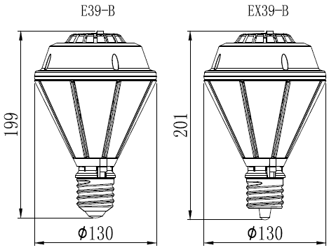 E40 Up And Down 10400LM 80 Watt Corn Light Bulb