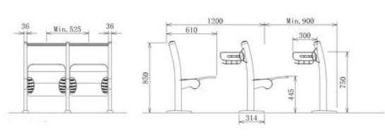 High Quality Cheap School Class Chairs ,Class Desks For Sales