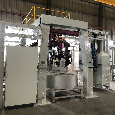 Multiple Cavity Dies Automatic Low Pressure Metal Die Casting Machine For Water Meter