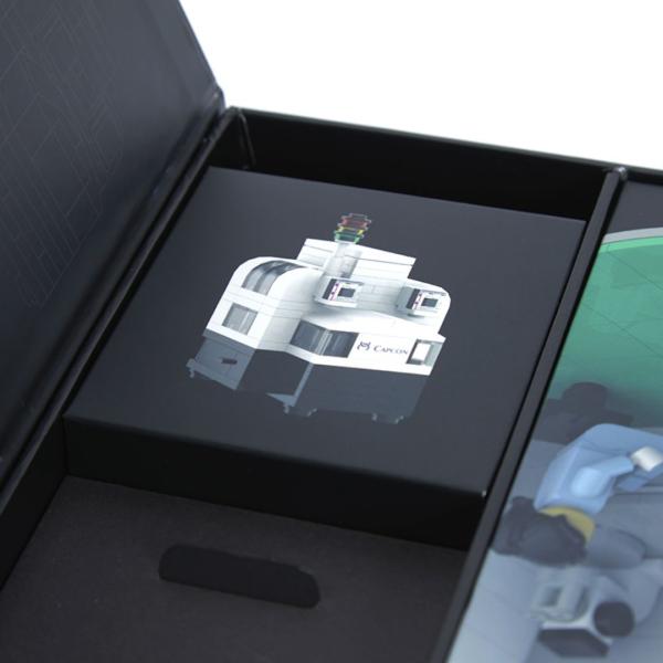 Custom Magnetic Double Opening Clamshell Gift Box Eco Friendly Packaging Box