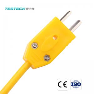 Quality Pt100 Connector 0.4m Cable Thermocouple Temperature Sensor K Type For Oven for sale