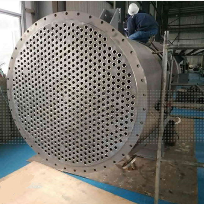 Electroplating Titanium Equipment Titanium Shell Tube Heat Exchanger