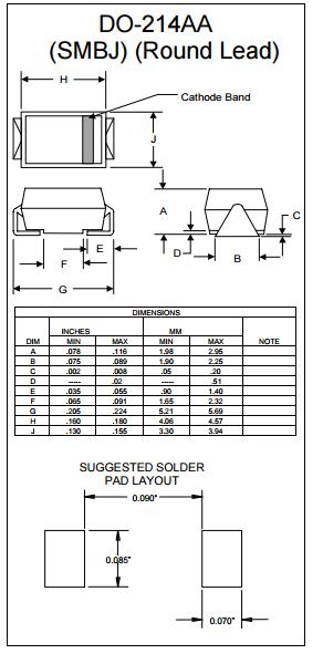 FR2J Rectifier Diode power rectifier Fast Recovery Silicon Rectifier