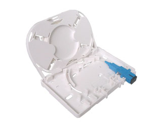 86 Type Multifunctional Fiber Optic Junction Box Network Face Plate For SC/LC And RJ45 Connectors