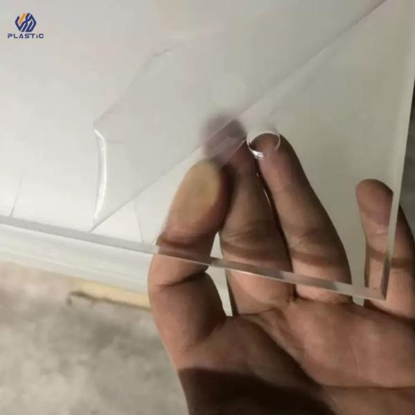 Versatile Clear Acrylic Sheet High UV Resistance can be Laser cut