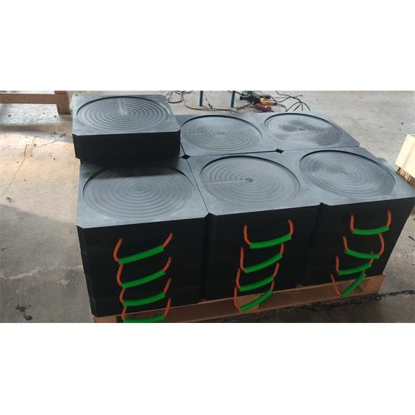 Construction Material Rigid Anti Impact HDPE Board Outrigger Stabilizer Pad