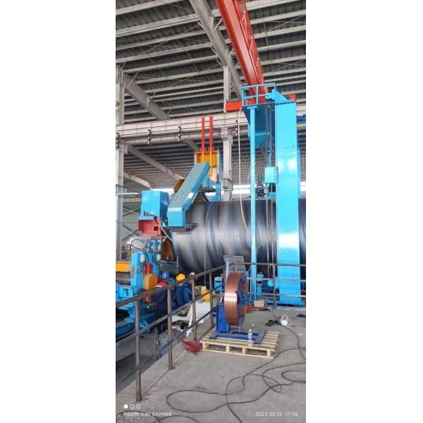 SSAW Spiral Welded Pipe Making Machine Front Swing Spiral Pipe Mill