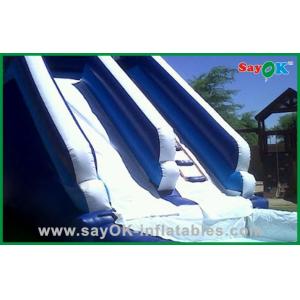 Huge Inflatable Water Slides Custom PVC Tarpaulin Mini Bouncer / Bouncer