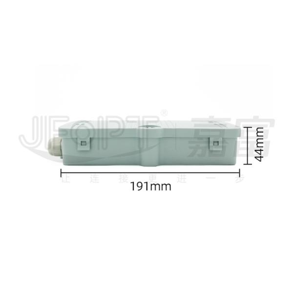 FTTH Fiber Optic Splitter Terminal Box 1 Input 8 Output Wall Mount