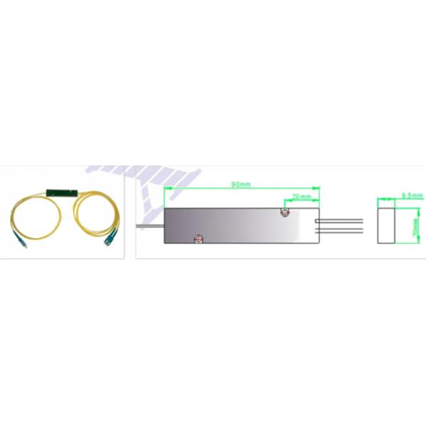 XDK LC / SC Fiber Optic Splitter For Telecommunication Network