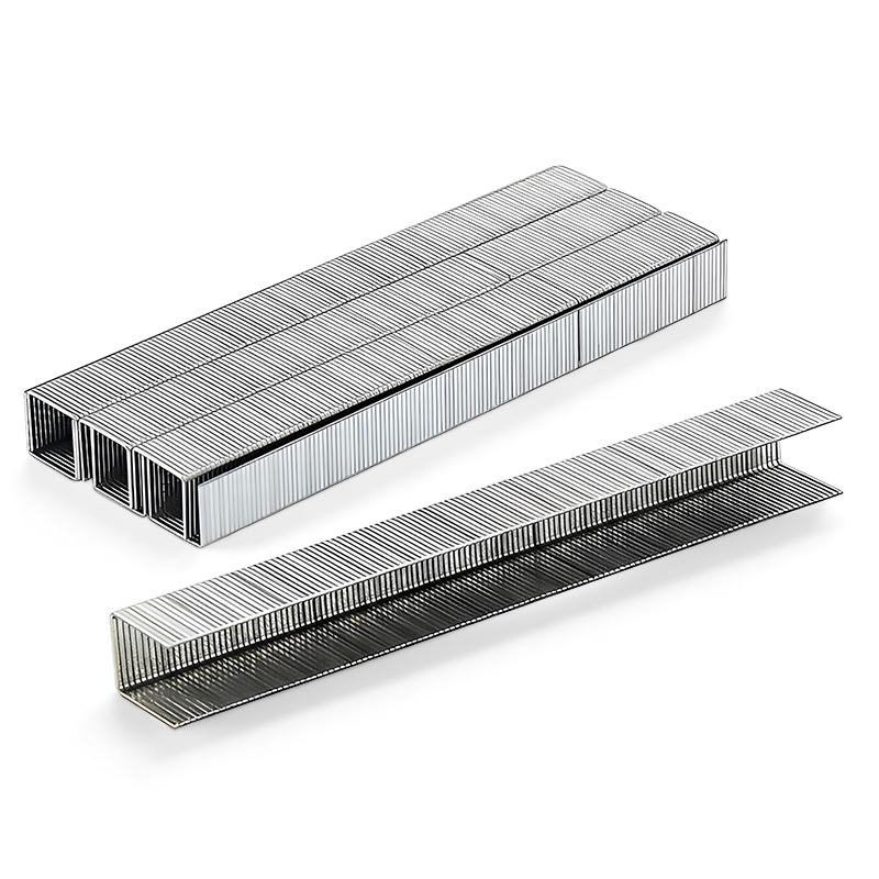 80 Series Galvanized Iron Pneumatic Staples Rustproof U-Type 8010 Staples for Sofa Furniture and Industrial Packaging Boxes