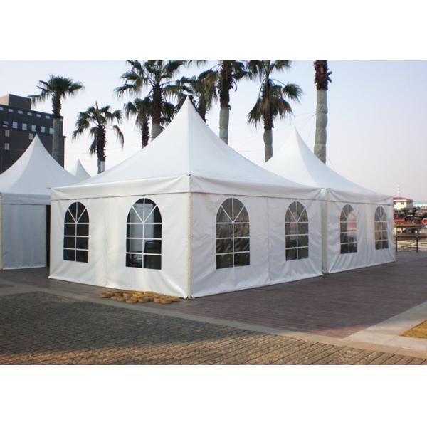 Aluminum Structure Material Pagoda Party Tent Multi Functional Square Shape