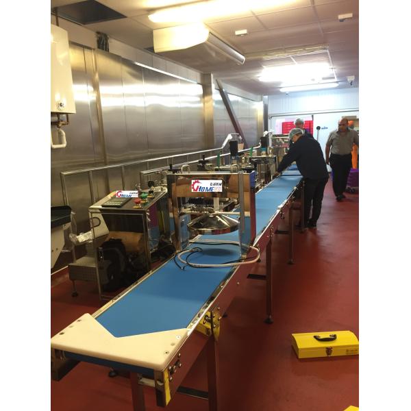 Automatic Bun Puff Bread Croissant Filling Cream Injector Machine Two Layer