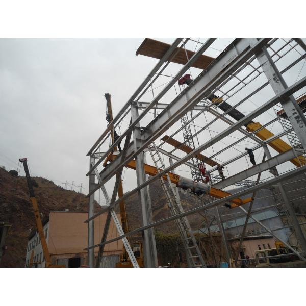 Prefab Heavy Steel Structure Workshop With Flexible Layout Metal Workshop Buildings