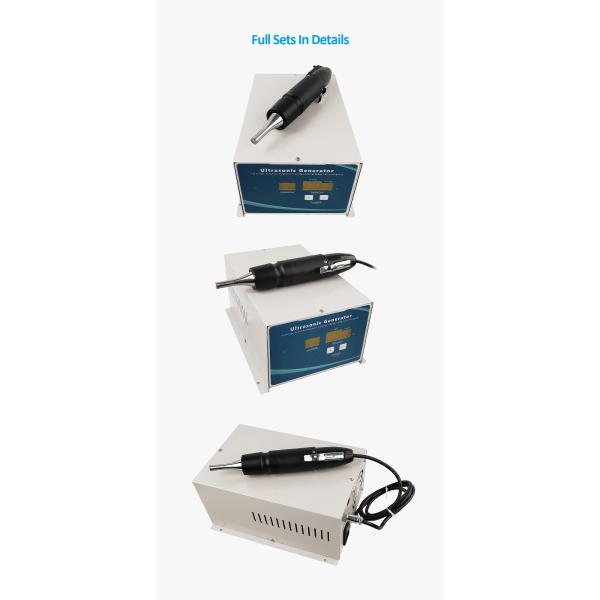 800W 28KHz Handheld Ultrasonic Generator Mask Ear Loop Spot Welding Machine Manually Used Device With Welding Head