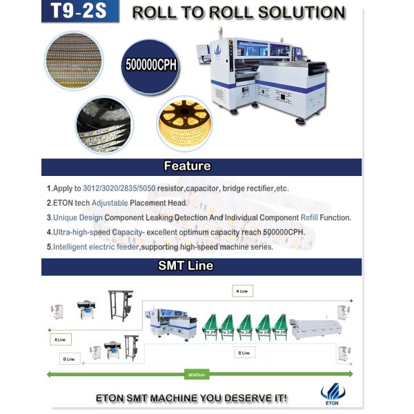 Customize Flexible Strip Pick And Place Machine Track Width Adjsutable Intelligent Feeder