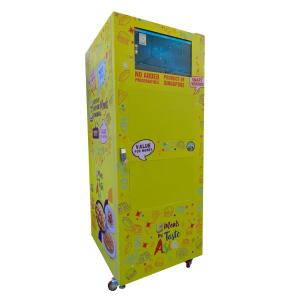 Healthy Options Cold Drink Fresh Food Vending Machine With Double-Glass Door