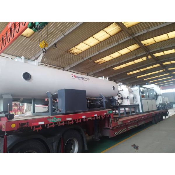 Vacuum Calibration Type, Fully Automatic Insulated Pipe Production Line