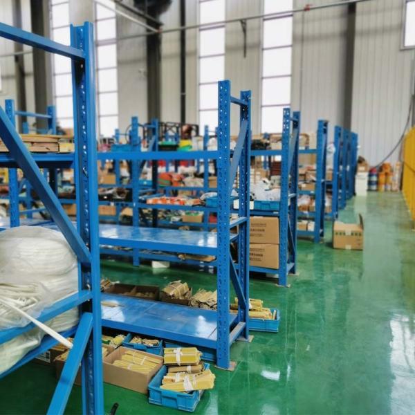Boltless And Rivet Storage Racks 5 Shelves Warehouse Racking Customized Size