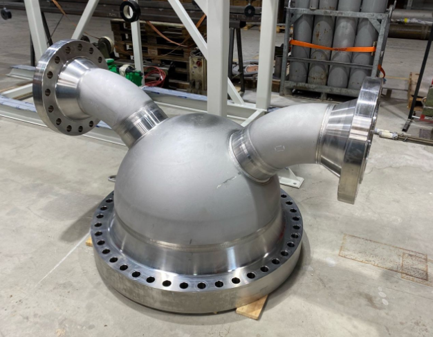 Pressure Vessel GR12 Titanium Hemispherical Dish End OD 300mm